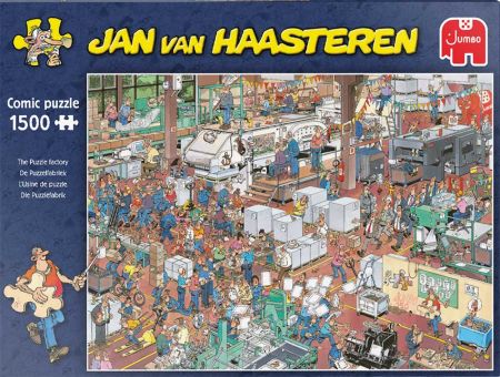 1500 Pieces Jigsaw Puzzle Jumbo Jan van Haasteren The Oasis