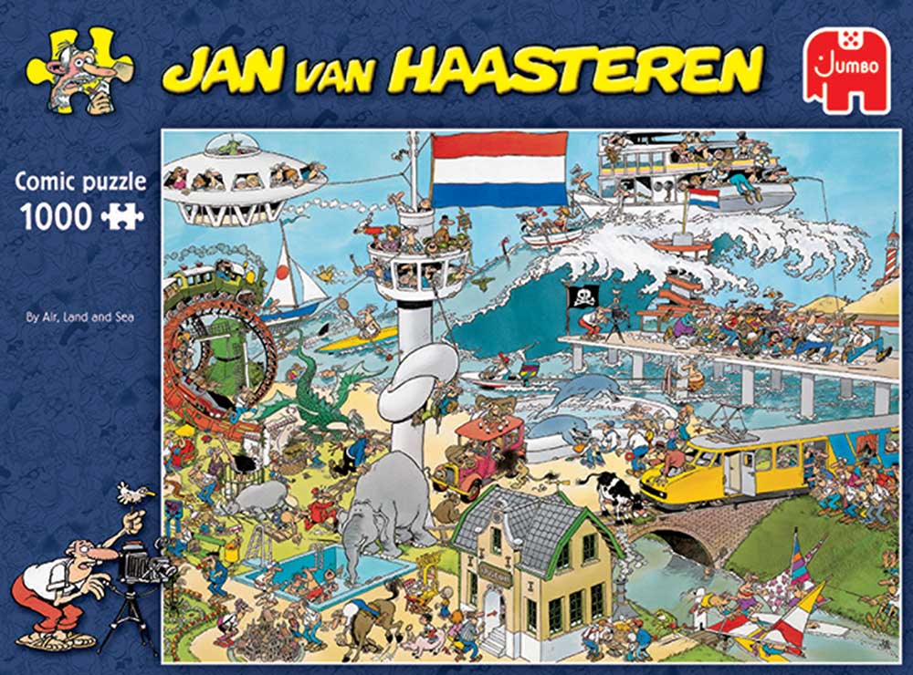 Jumbo Games Jan Van Haasteren POLE SUD EXPEDITION Jigsaw Puzzle Comic 