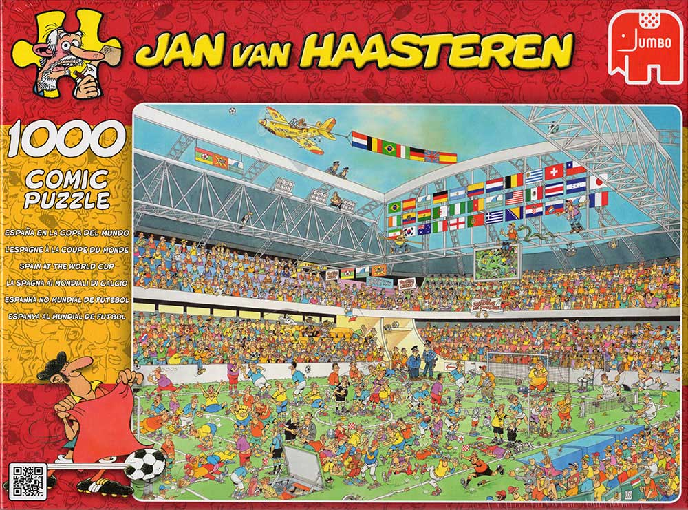 Jumbo (17459) - Jan van Haasteren: Football Crazy! - 1000 pieces puzzle