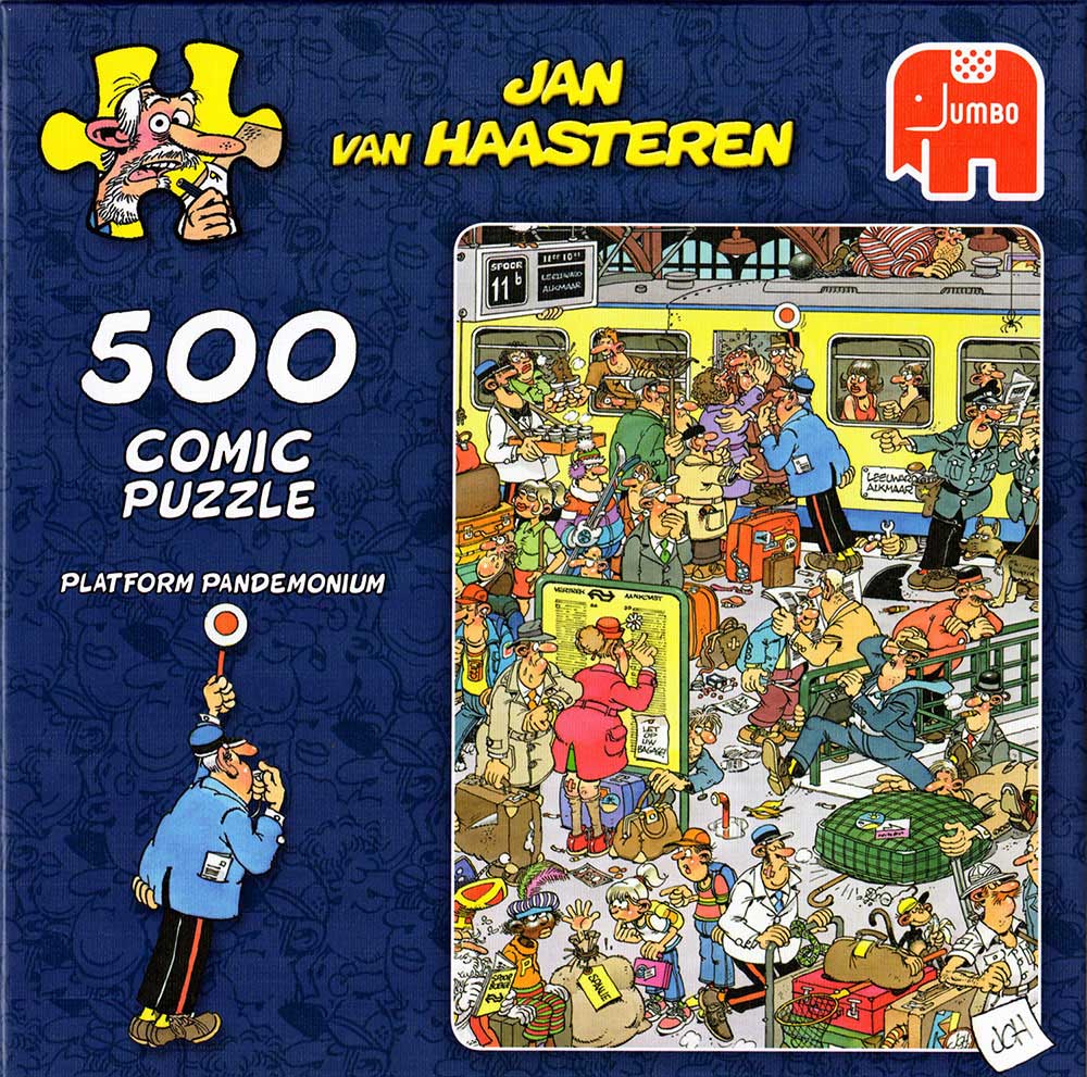Platform Pandemonium Jan van Haasteren puzzels EN