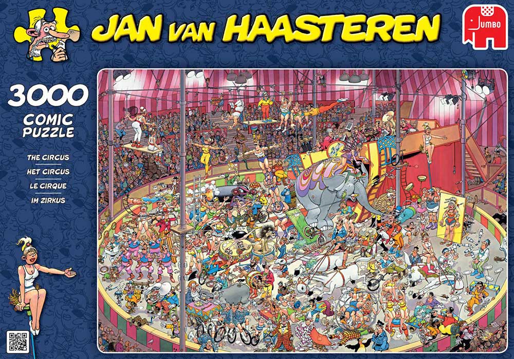 Met opzet Herkenning Dag The Circus (Het Circus) - Jan van Haasteren puzzels EN