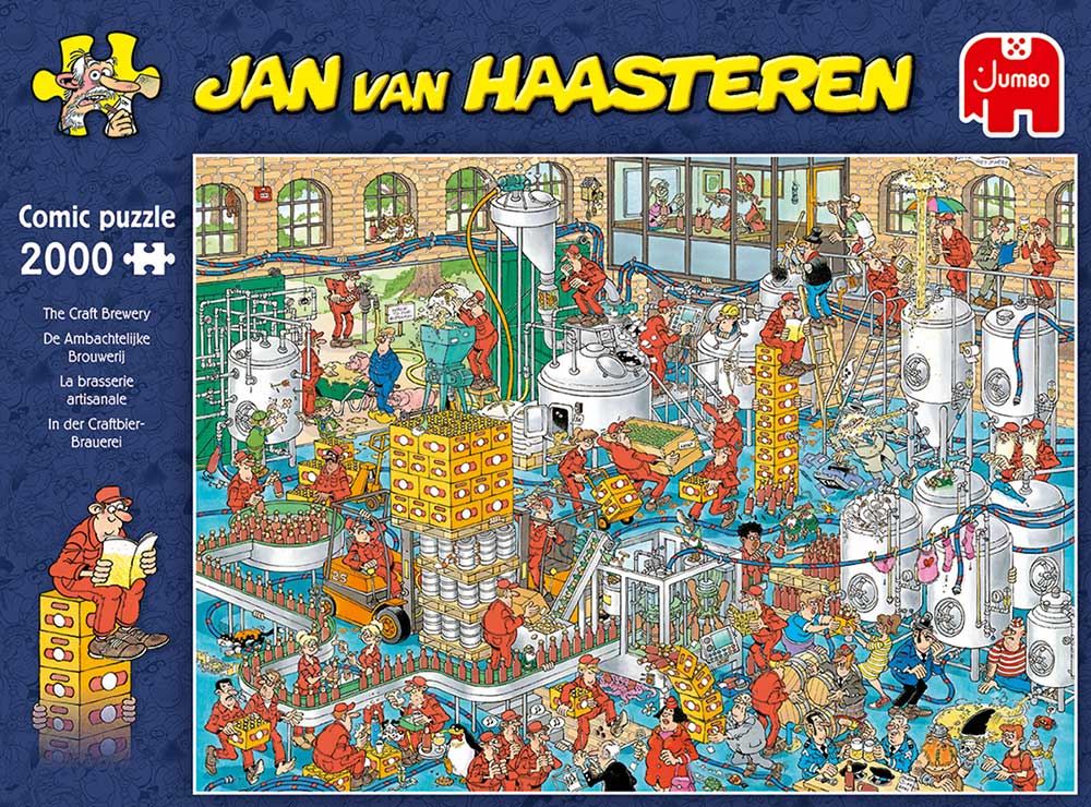 Jan Van Haasteren New Year Party 500 piece Jigsaw Puzzle NEW SEALED Rare in UK 
