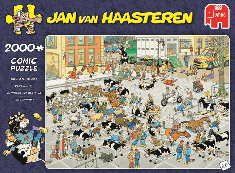 2000 Pieces Jan Van Haasteren The Locks Jigsaw Puzzle 