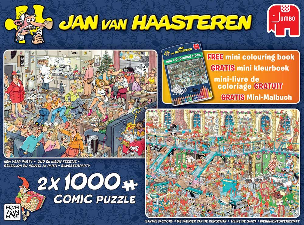 Jumbo (20032) - Jan van Haasteren: A Trip to the Museum - 1000