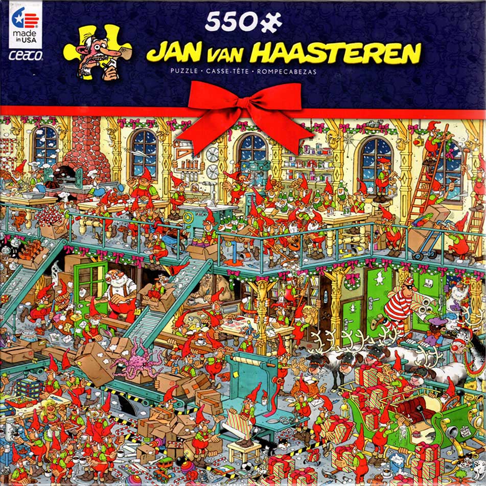 Ceaco 3342-23 Crowd Pleasers Collection by Jan Van Haasteren-Chaos on The Field Puzzle-1000 Pieces Multi-Colored 5 Inches
