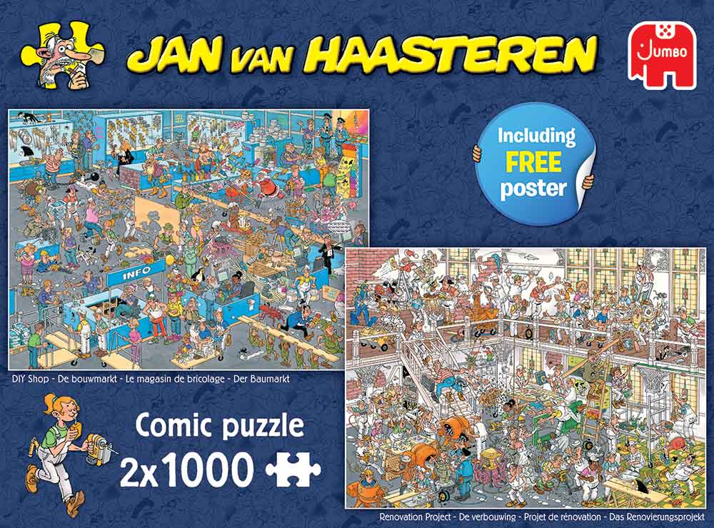 Detail - Jan van Haasteren puzzels EN