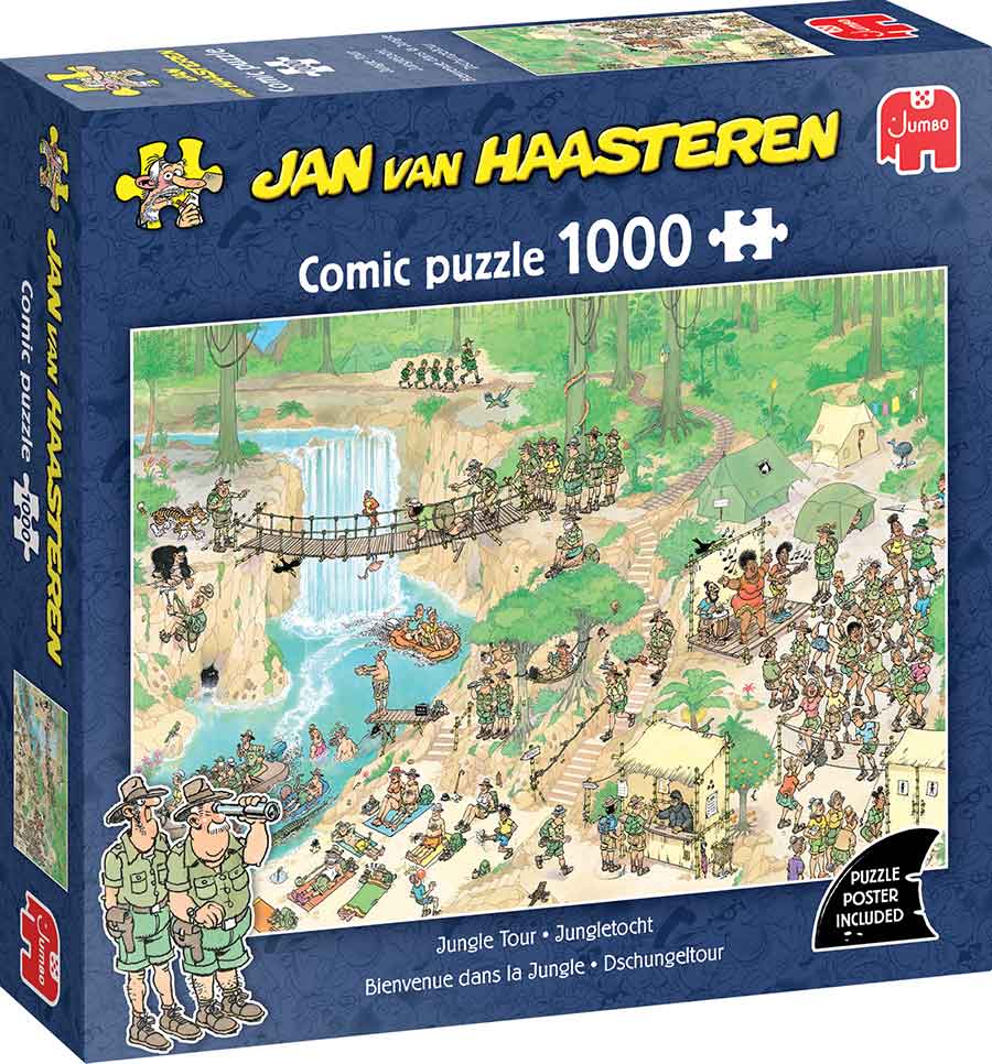 JAN VAN HAASTEREN 1000ピースパズル４点セット Amazon.com: Jumbo, Jan Van Haasteren - 'Toy Shop' Unique